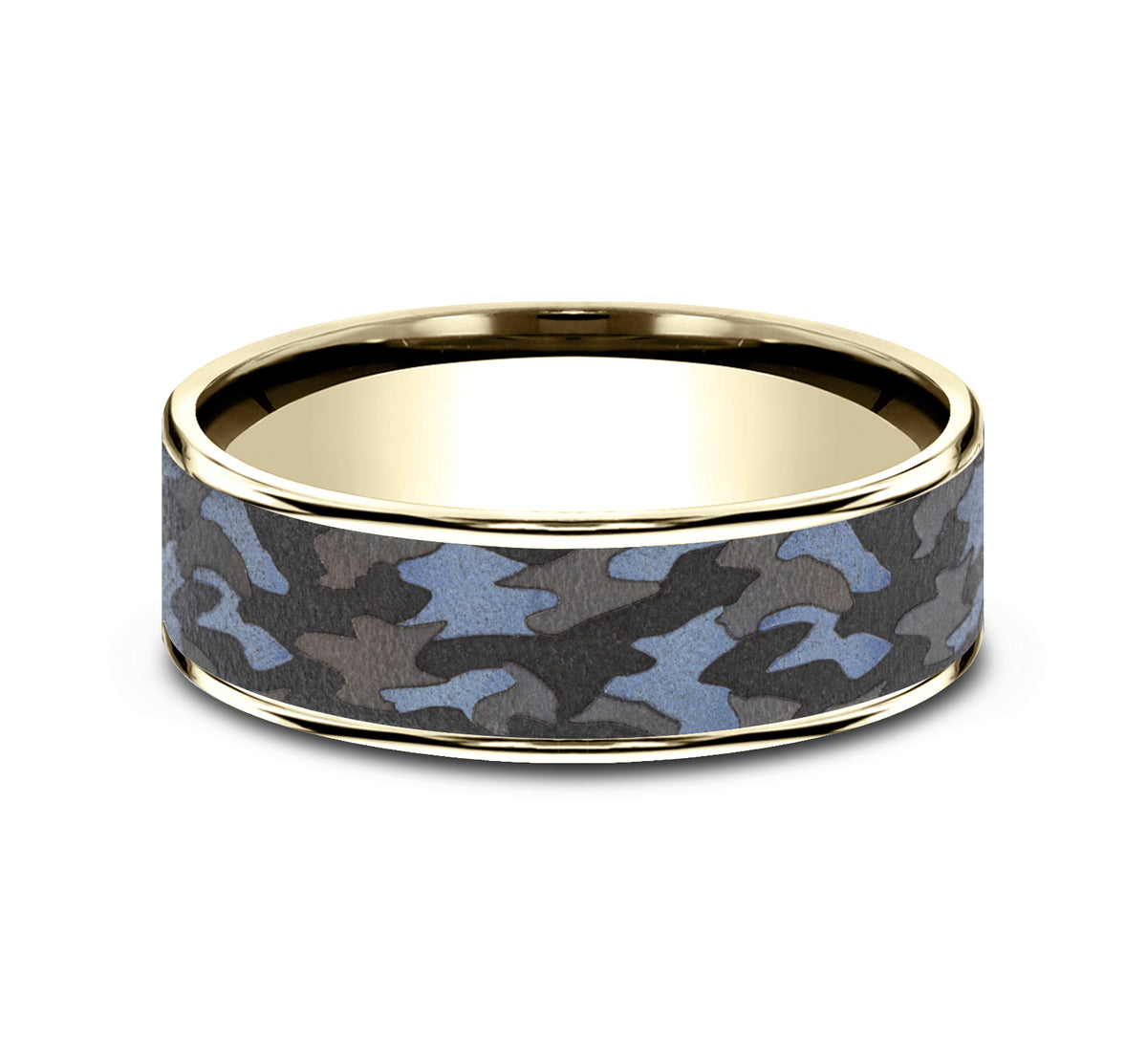 THE PATRIOT - 14K Yellow Gold / Grey Tantalum - image 3