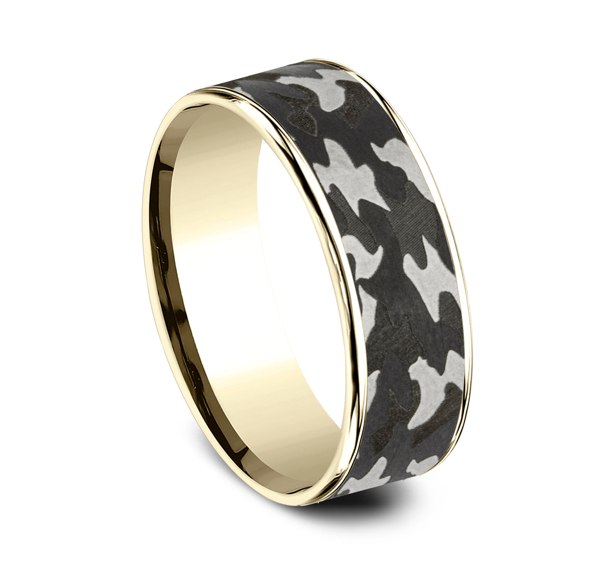THE REBEL - 14K Yellow Gold / Grey Tantalum - image 2