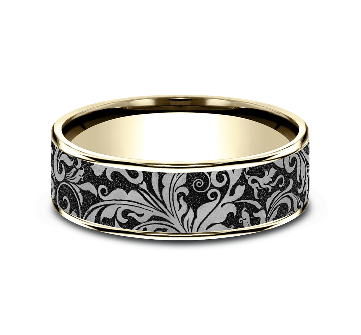 THE VINE - 14K Yellow Gold / Grey/Black Titanium - image 3