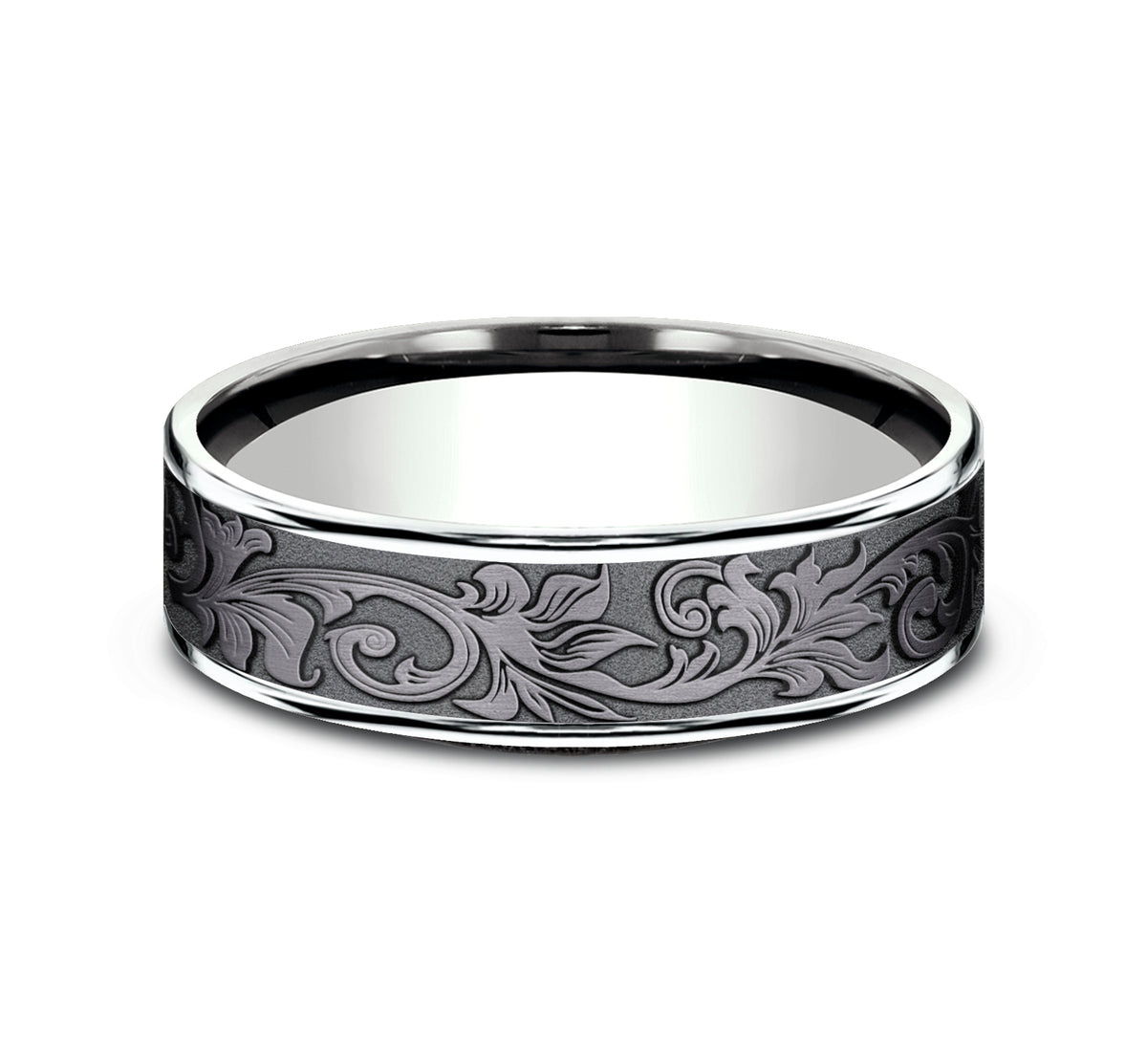 THE PRINCE - 14K White Gold / Darkened Tantalum - image 3