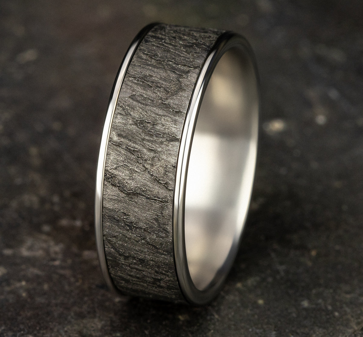 THE RAINIER - 14K White Gold / Grey Tantalum - image 4