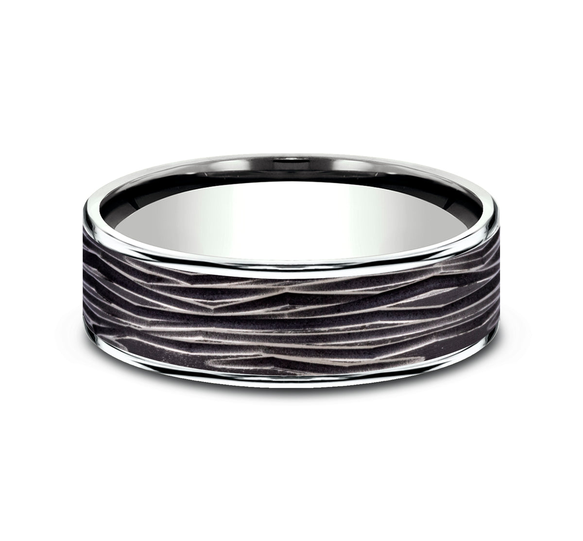 THE DRYAD - 14K White Gold / Black Titanium - image 3