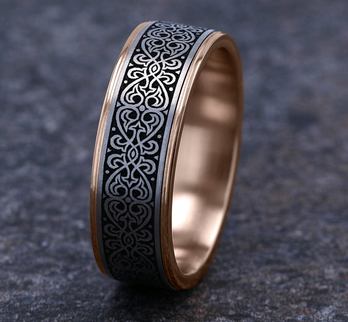 THE MIHRAB - 14K Rose Gold / Grey/Black Titanium - image 4