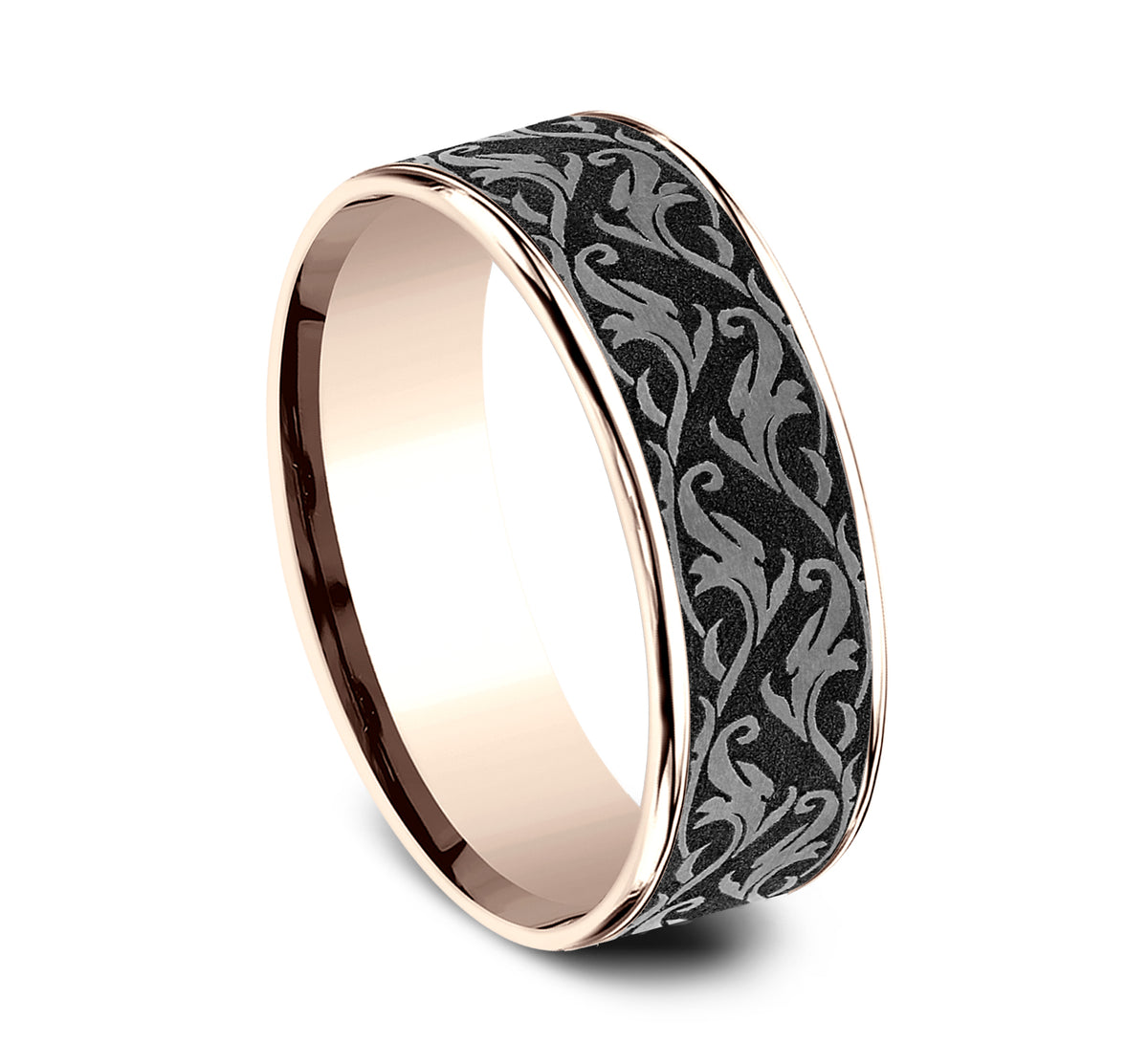 THE IVY - 14K Rose Gold / Grey Tantalum - image 2