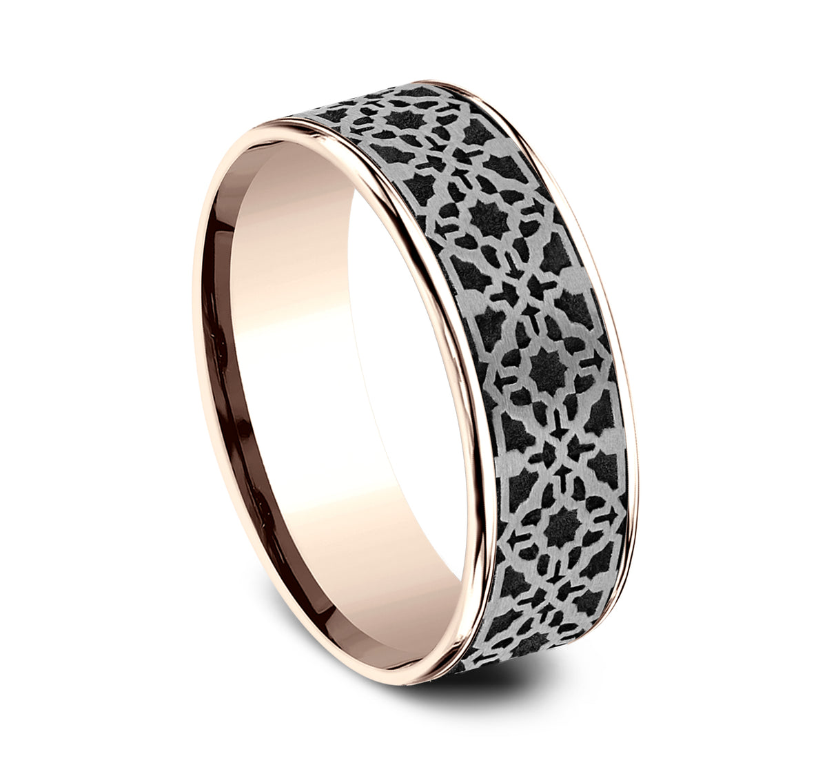 THE AZTEC - 14K Rose Gold / Grey/Black Titanium - image 2