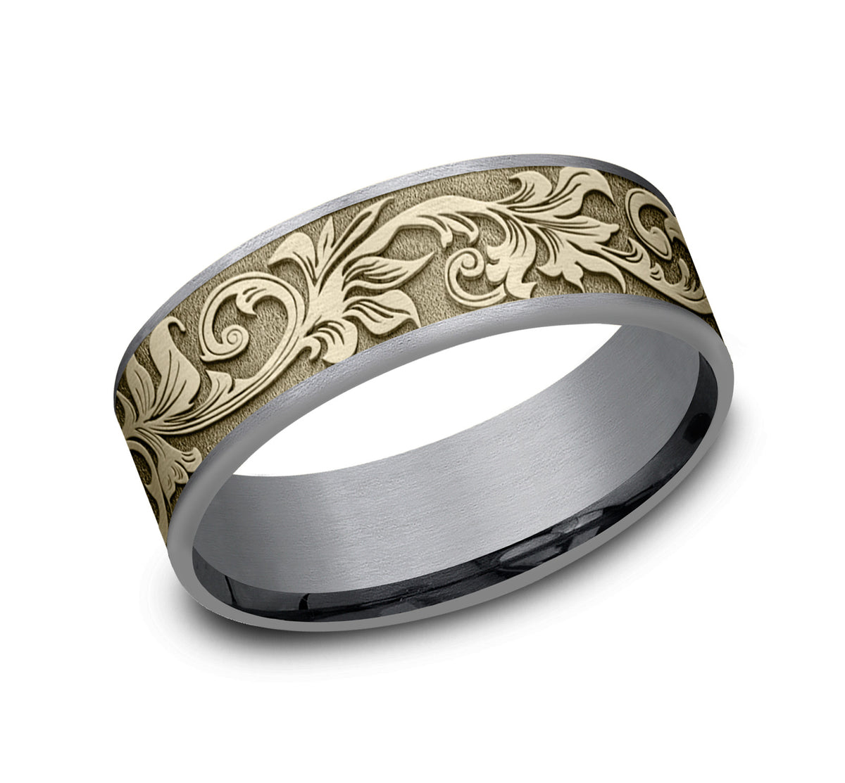 THE PRINCE - Grey Tantalum / Yellow Gold