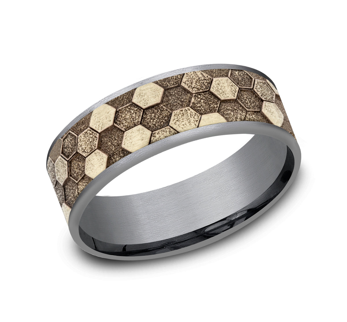 THE KEEPER - Grey Tantalum / 14K Yellow Gold