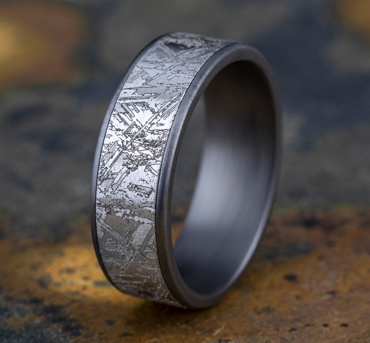 THE GIBEON - Grey Tantalum / 14K White Gold - image 4