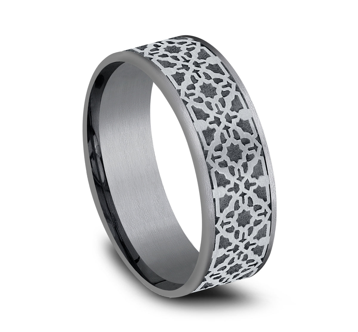 THE AZTEC - Grey Tantalum / 14K White Gold - image 2