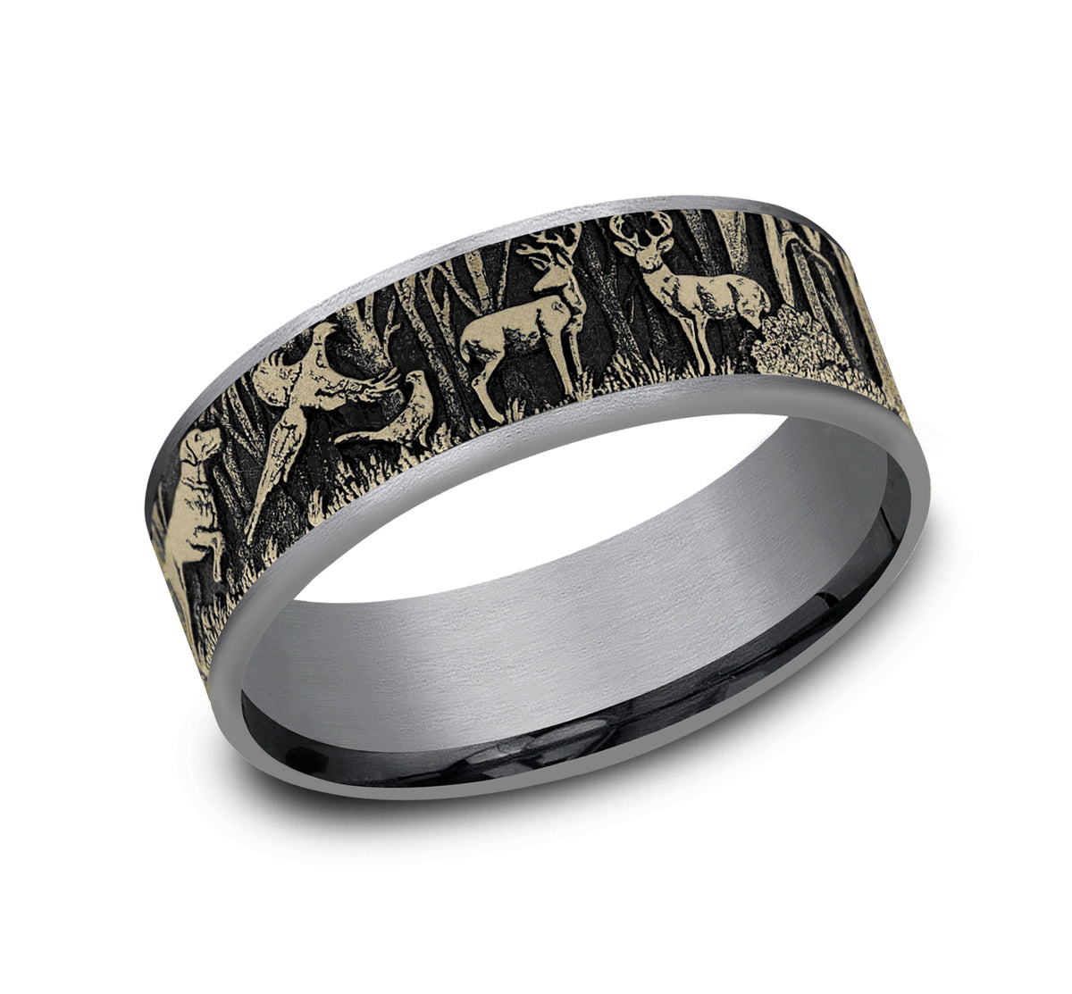 THE HUNTSMAN - Grey Tantalum / 14K Yellow Gold