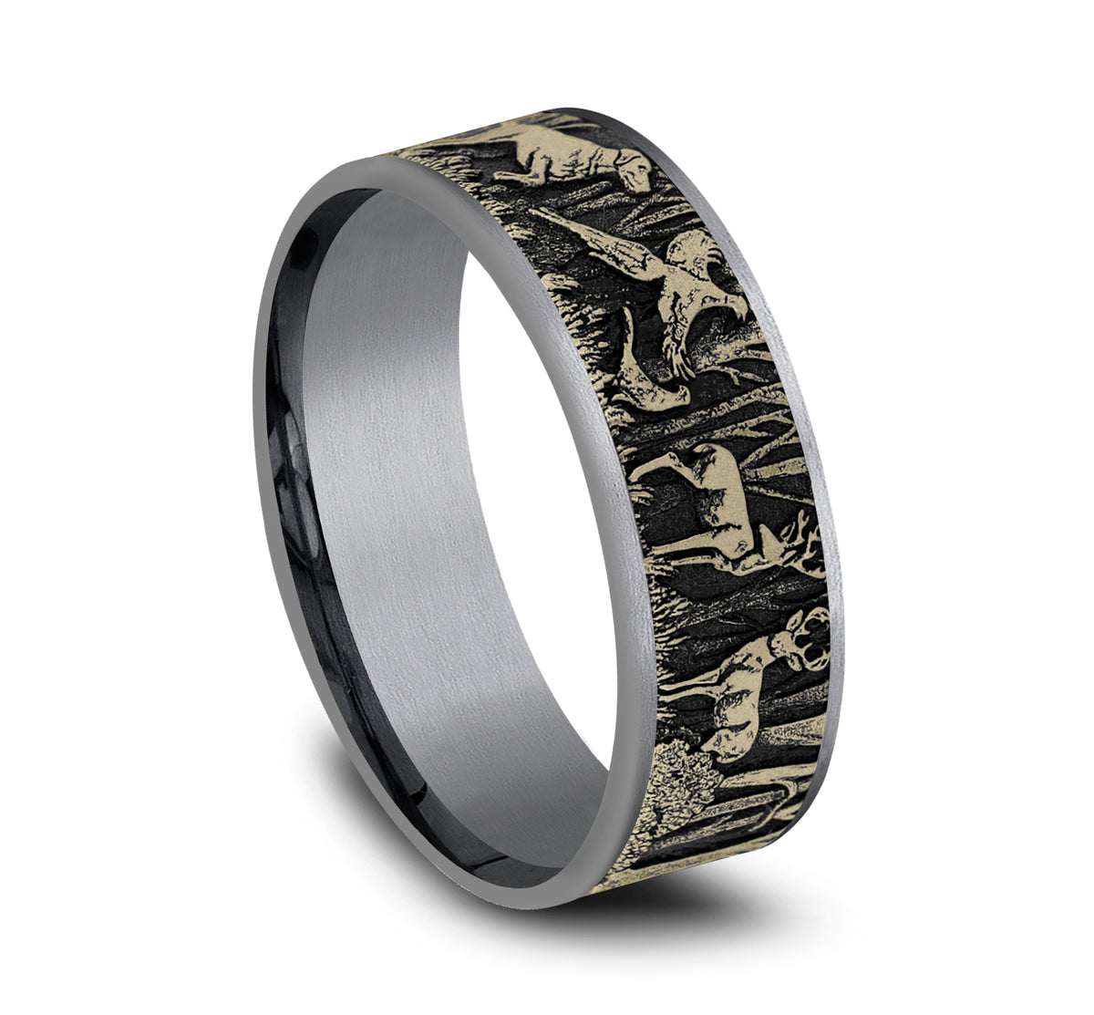 THE HUNTSMAN - Grey Tantalum / 14K Yellow Gold - image 2