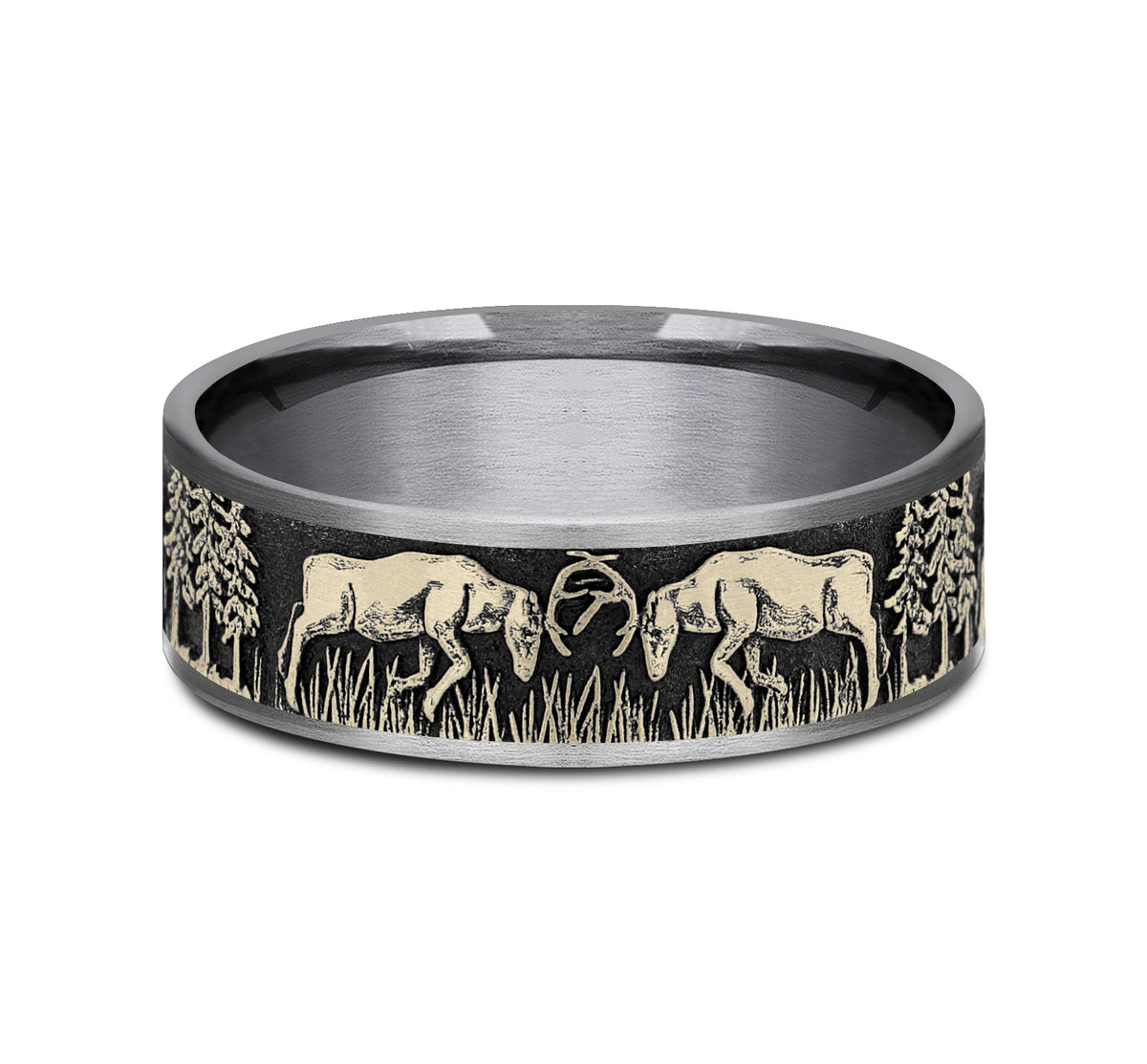 THE RUT - Grey Tantalum / 14K Yellow Gold - image 3