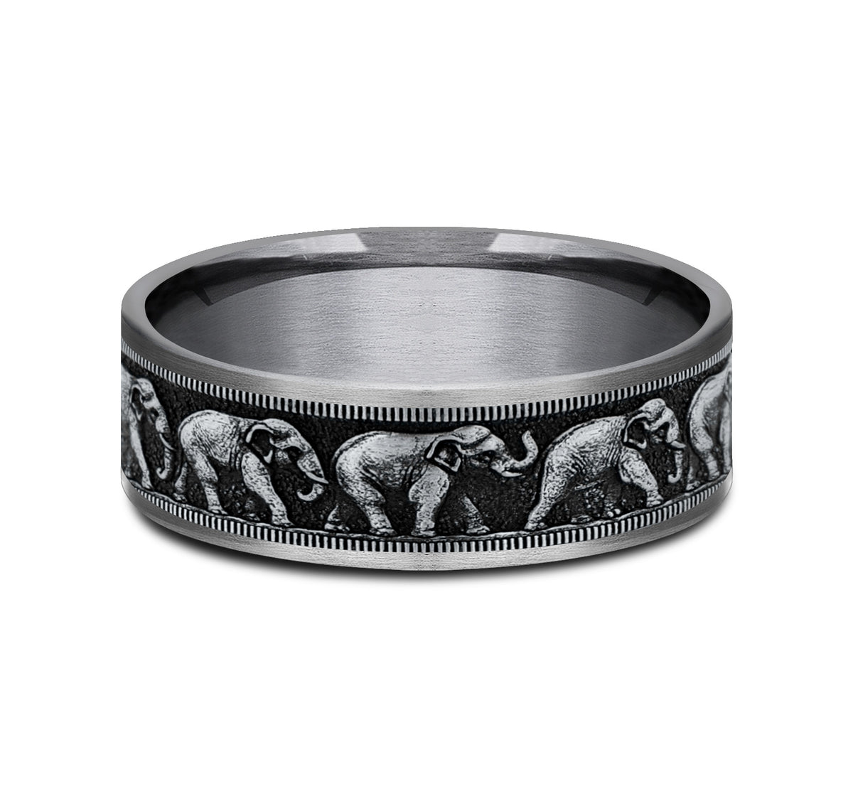 THE OLIFANT - Grey Tantalum / 14K White Gold - image 3