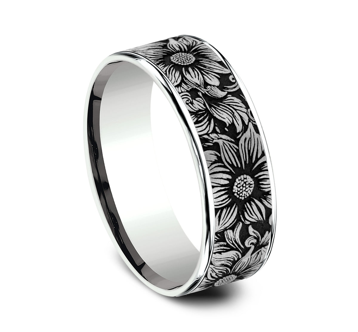 THE SUNFLOWER - 14K White Gold - image 2