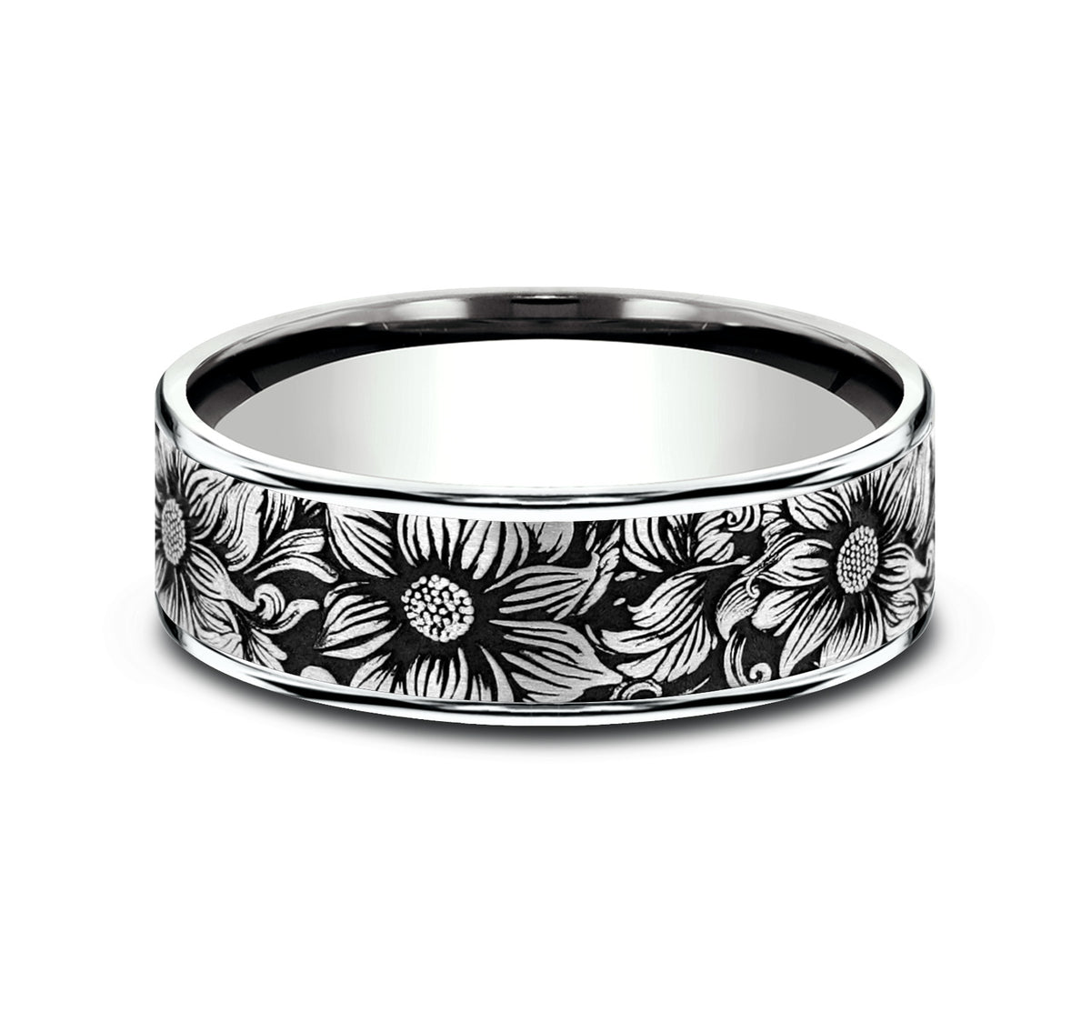 THE SUNFLOWER - 14K White Gold - image 3