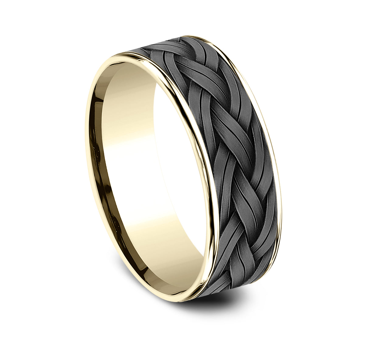 THE ROPE - 14K Yellow Gold / Grey Tantalum - image 2