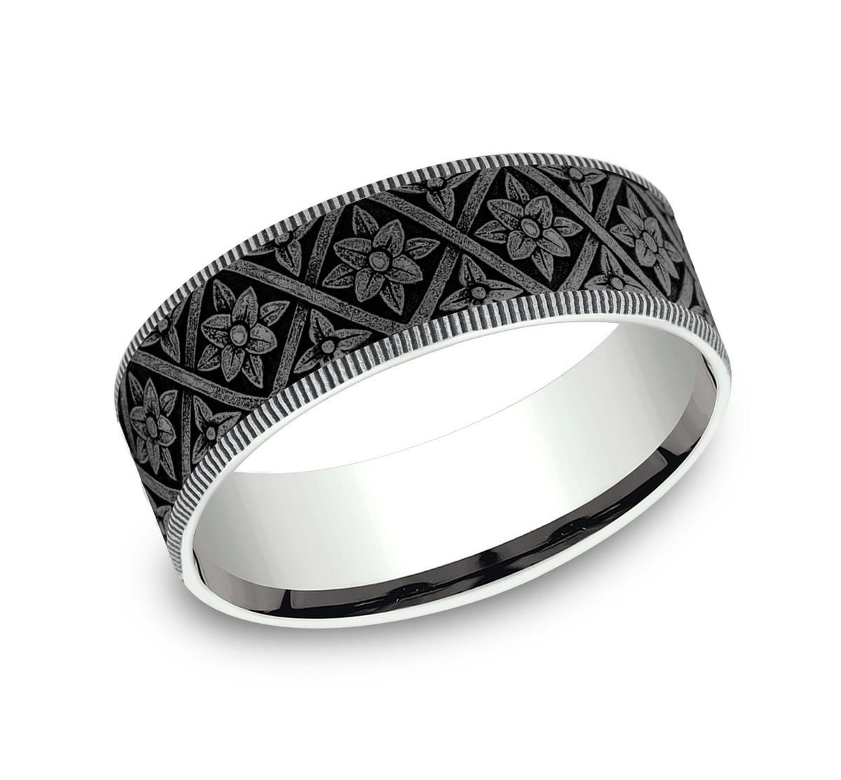 THE HAGIA SOPHIA - 14K White Gold / Grey Tantalum