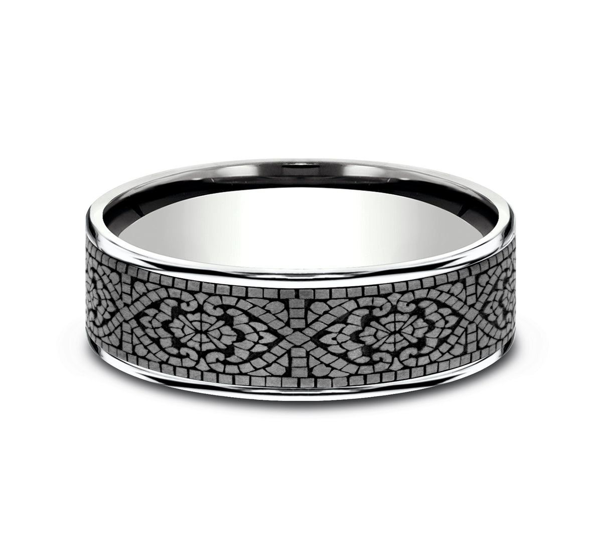 THE BURANO - 14K White Gold / Grey Tantalum - image 3