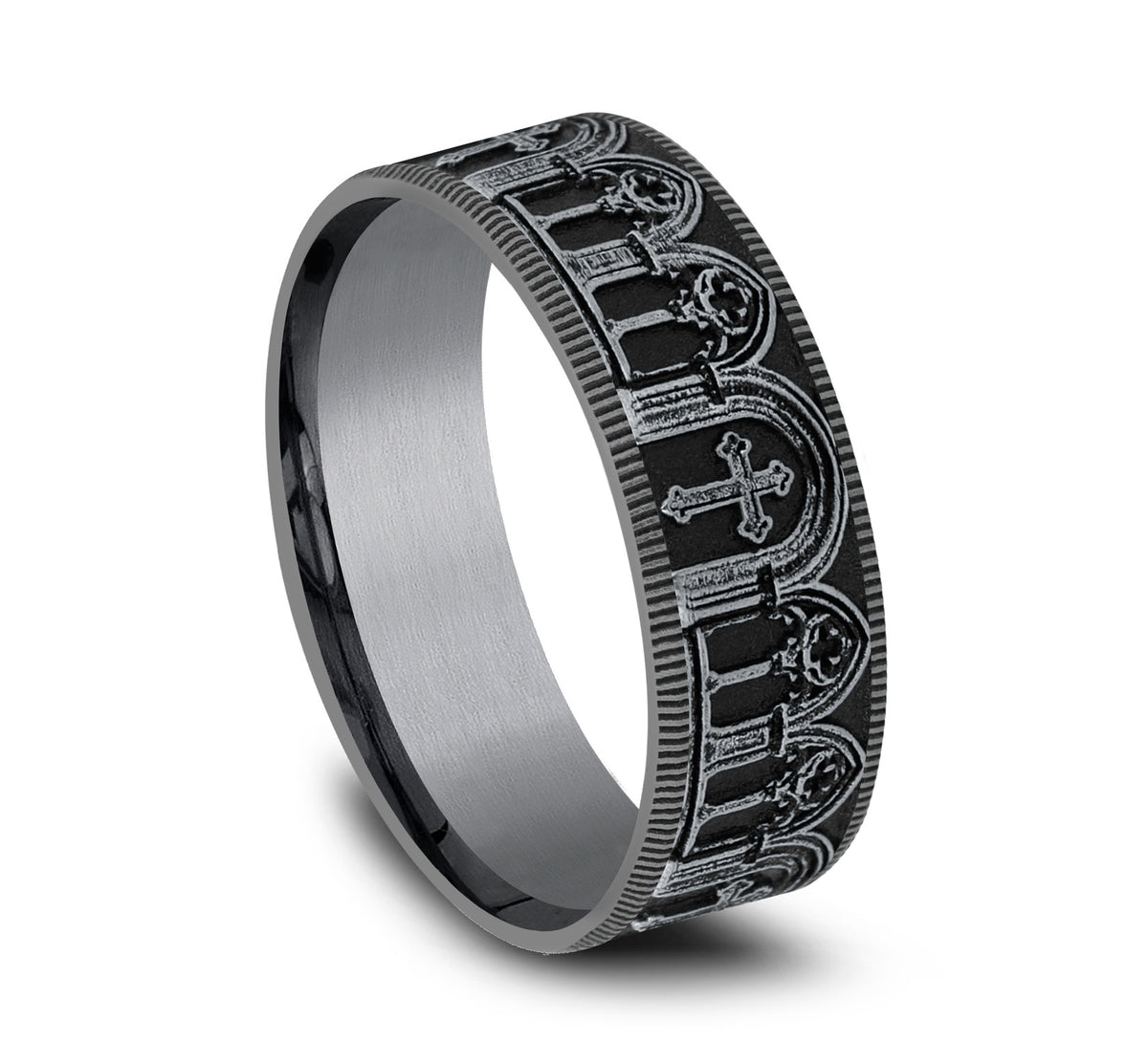 THE CATHEDRAL - Grey Tantalum / 14K White Gold - image 2