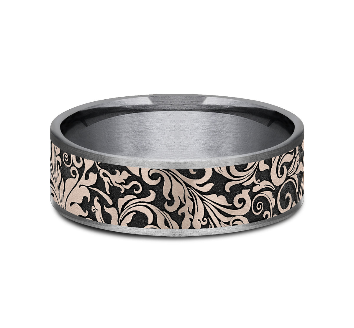 THE VINE - Grey Tantalum / 14K Rose Gold - image 3