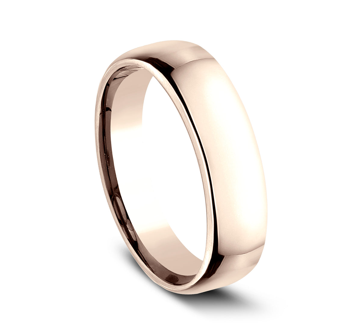 Euro Comfort-Fit ® - 14K Rose Gold - image 2