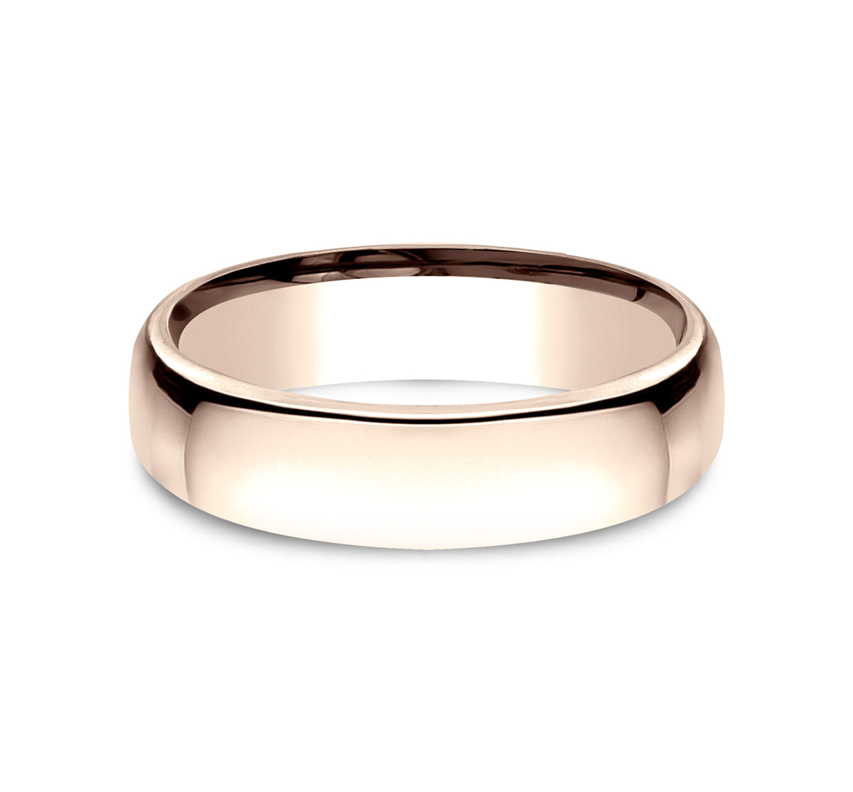 Euro Comfort-Fit ® - 14K Rose Gold - image 3