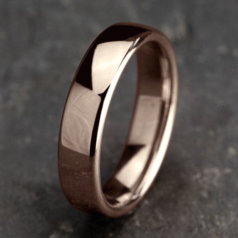 Euro Comfort-Fit ® - 14K Rose Gold - image 4
