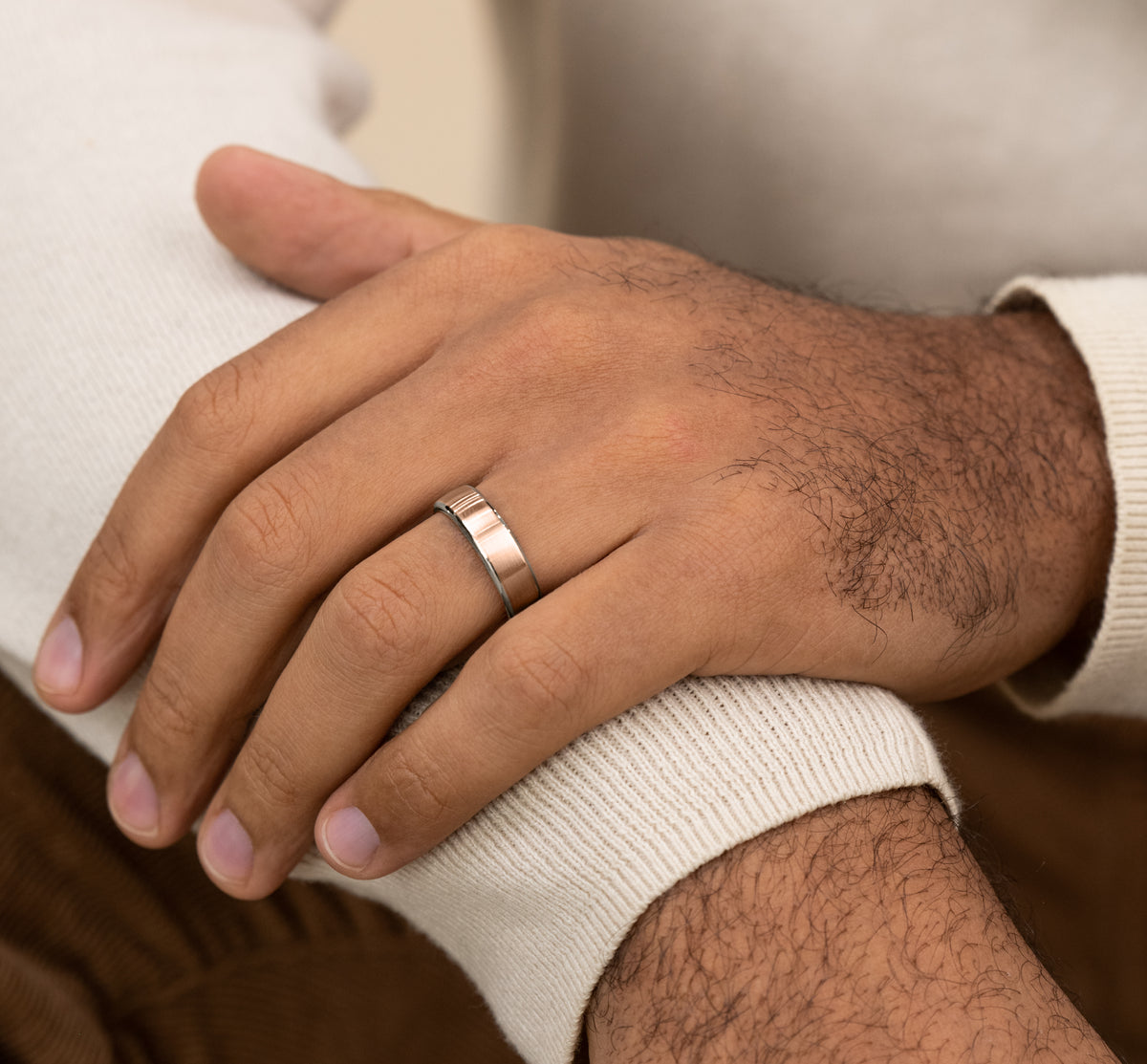 THE REALM - 14K White / Rose Gold - image 5