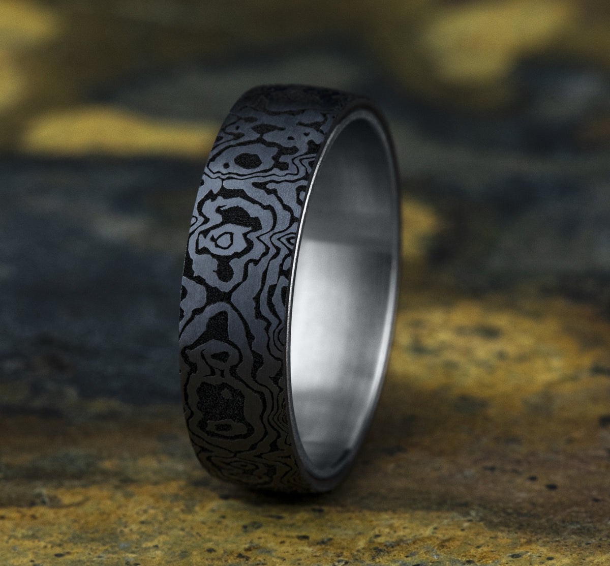 THE SWORD - 14K White Gold / Grey Tantalum - image 4