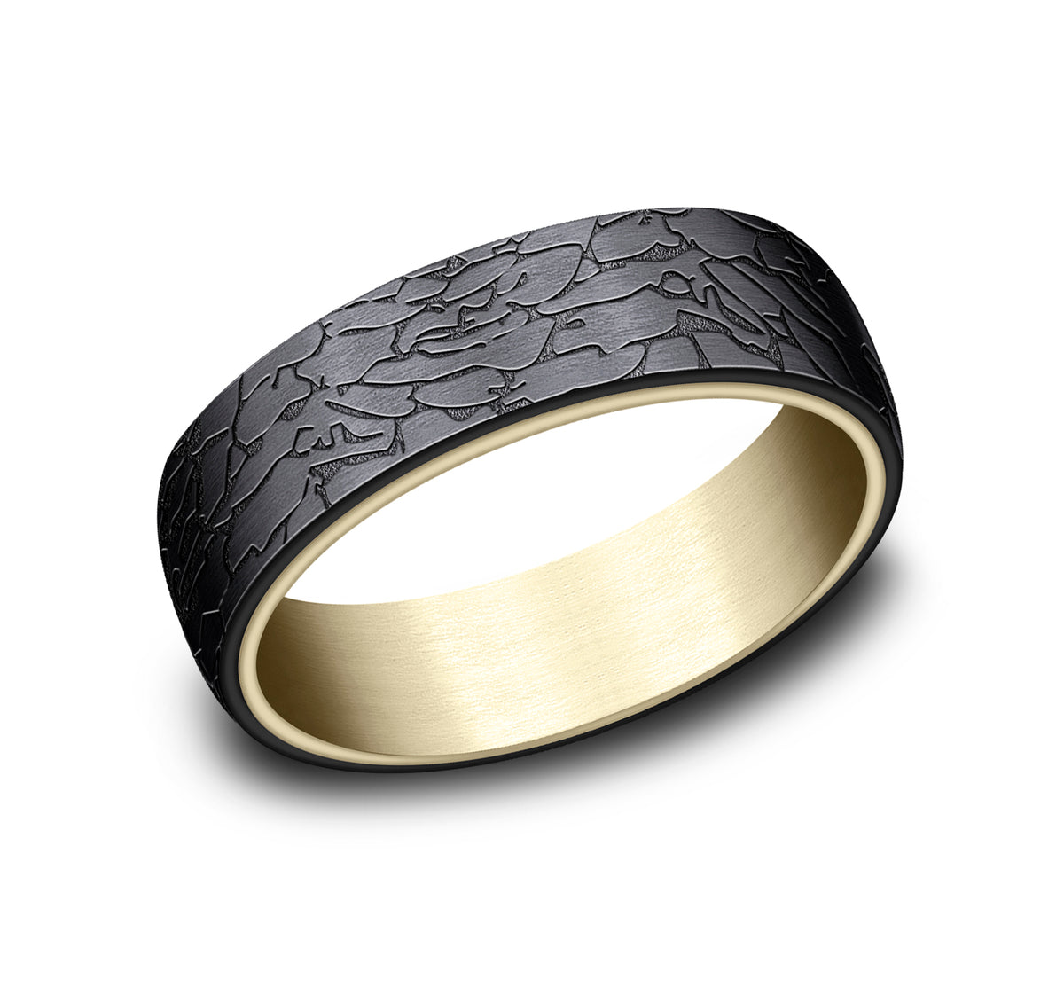 THE AVALON - 14K Yellow Gold / Black Titanium