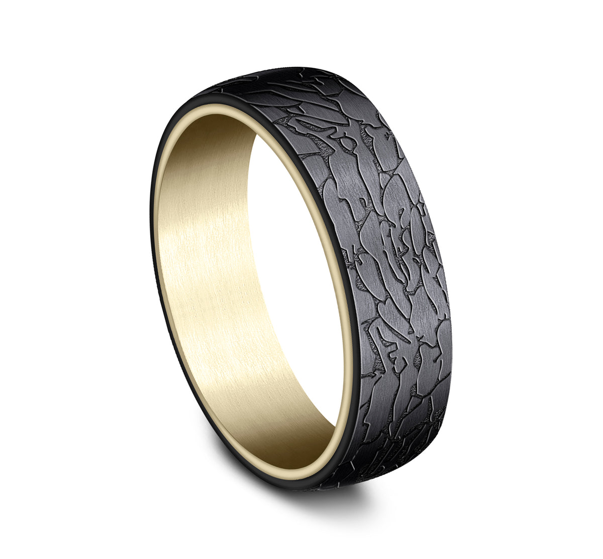 THE AVALON - 14K Yellow Gold / Black Titanium - image 2