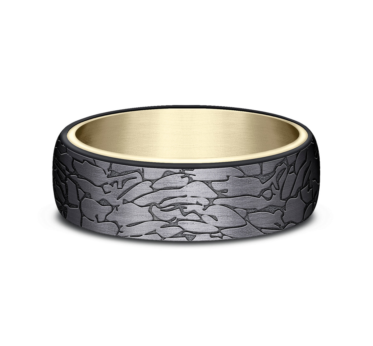 THE AVALON - 14K Yellow Gold / Black Titanium - image 3