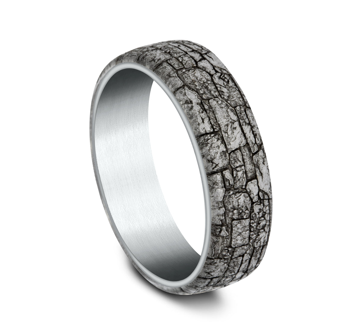 THE TROY - 14K White Gold / Grey Tantalum - image 2