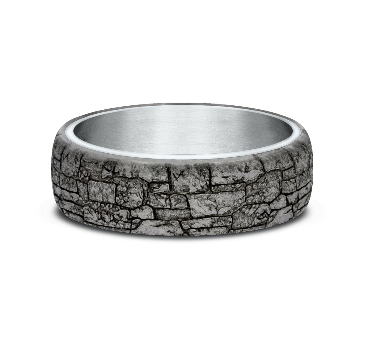 THE TROY - 14K White Gold / Grey Tantalum - image 3