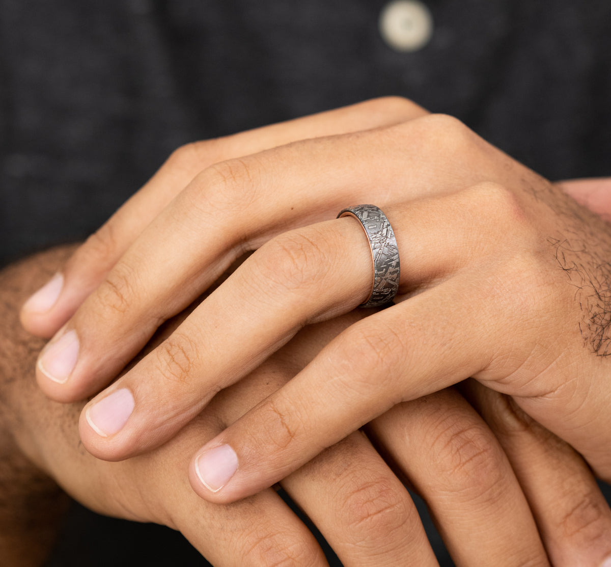 THE DIABLO - Grey Tantalum / 14K Rose Gold - image 5