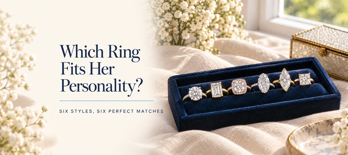 Which Engagement Ring Fits Your Personality?