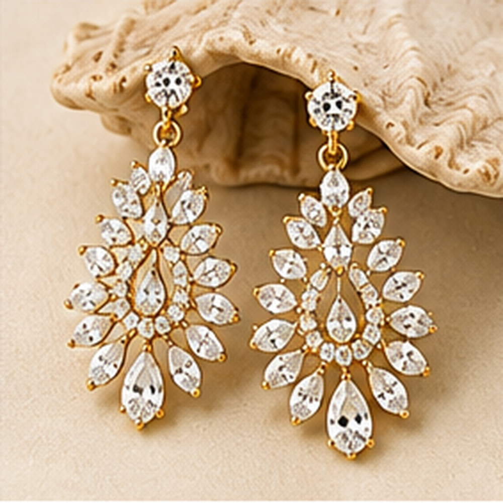 Chandelier Diamond Earrings