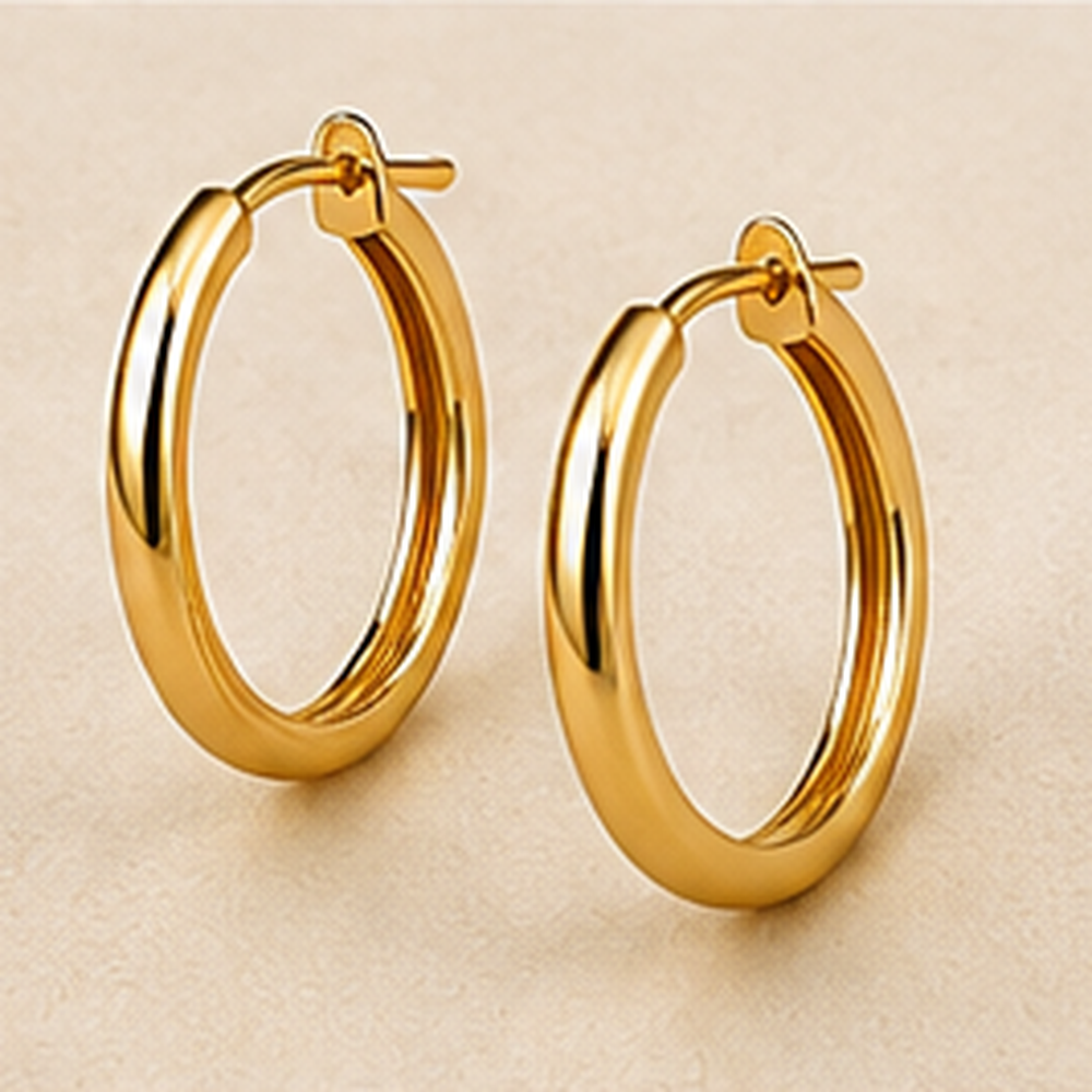 Gold Hoop Earrings