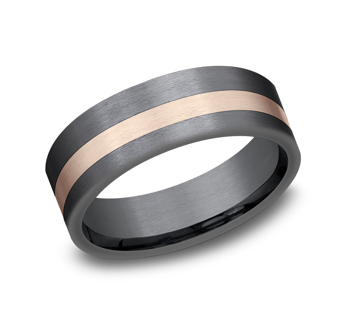 THE HERO - Darkened Tantalum / 14K Rose Gold