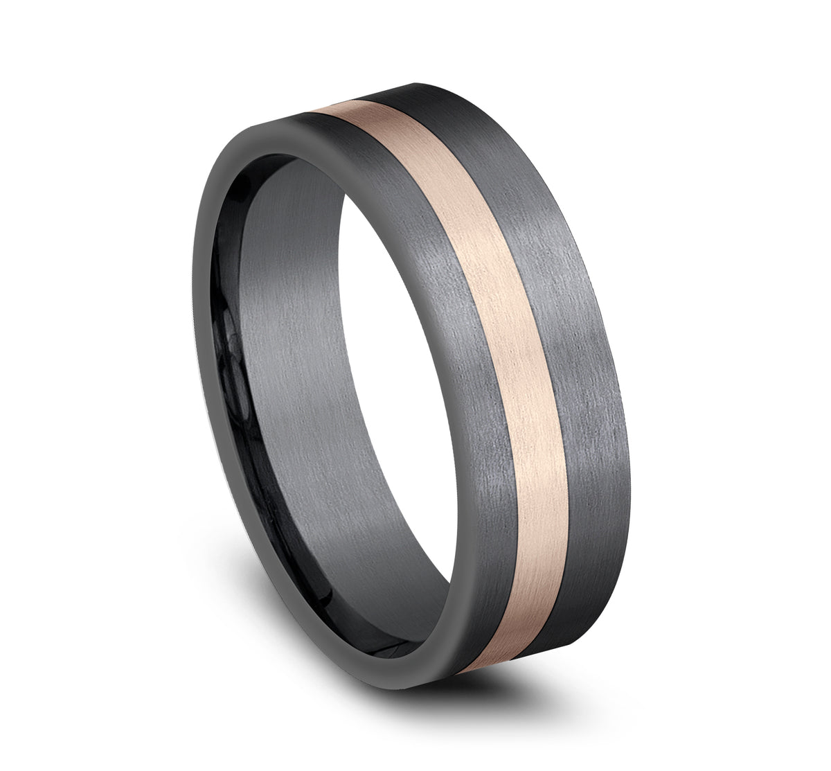THE HERO - Darkened Tantalum / 14K Rose Gold - image 2