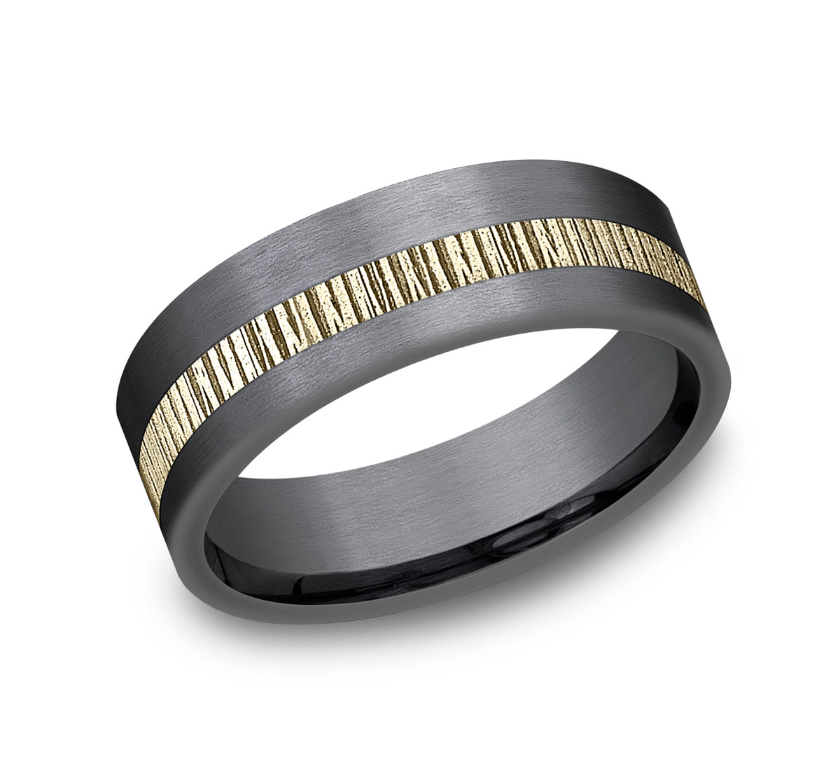 THE PHANTOM - Darkened Tantalum / 14K Yellow Gold