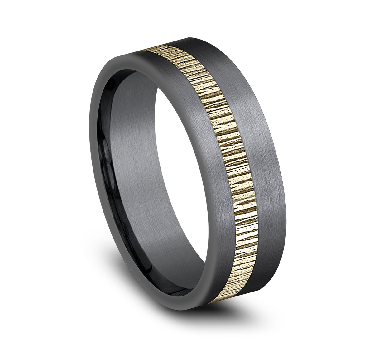 THE PHANTOM - Darkened Tantalum / 14K Yellow Gold - image 2