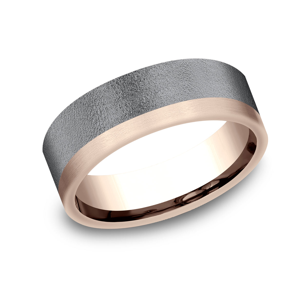 THE GAUGE - 14K Rose Gold / Darkened Tantlaum
