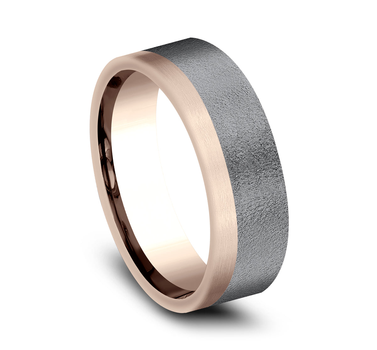 THE GAUGE - 14K Rose Gold / Darkened Tantlaum - image 2