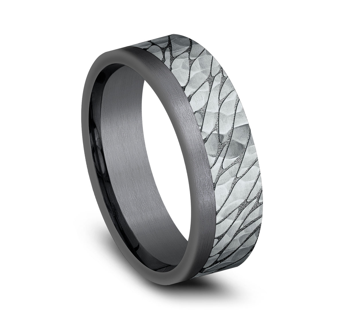 THE CASPIAN - Darkened Tantlaum / 14K White Gold - image 2