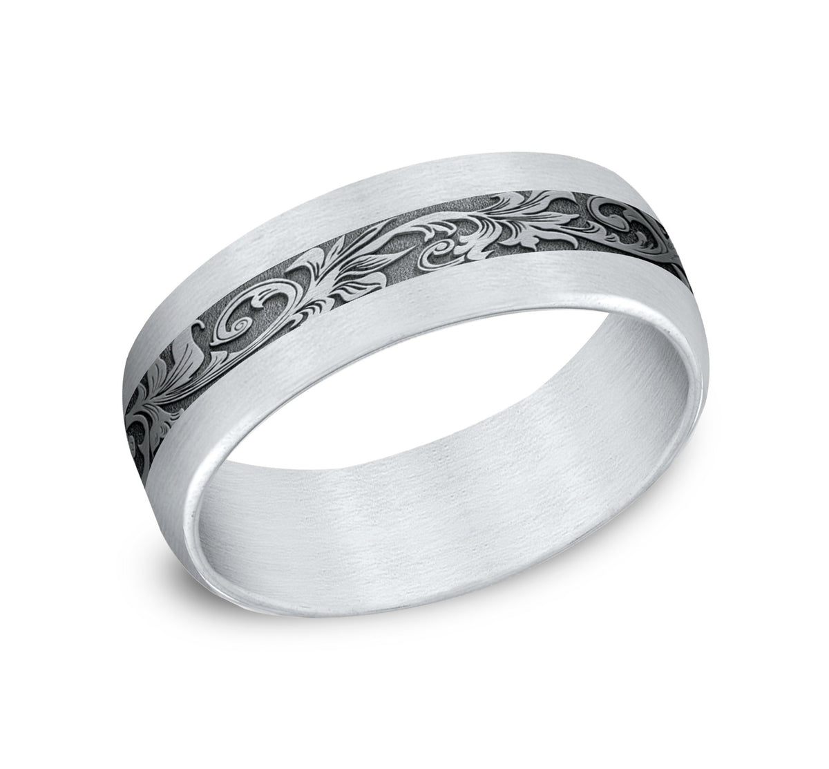 THE HEIR - 14K White Gold / Grey Tantalum