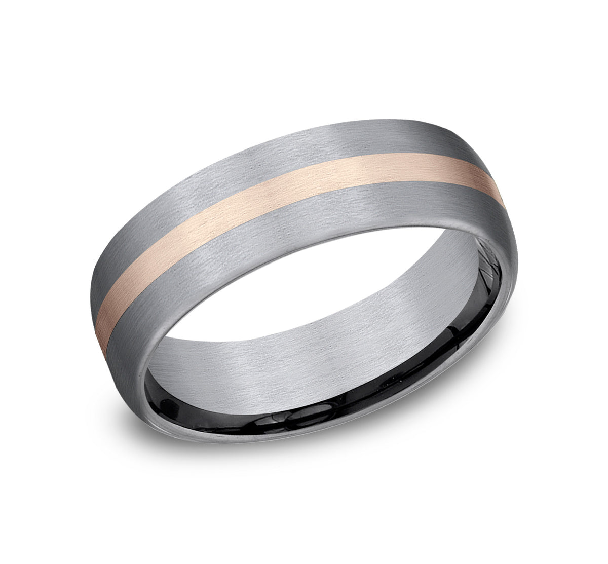 THE DEFENDER - Grey Tantalum / 14K Rose Gold