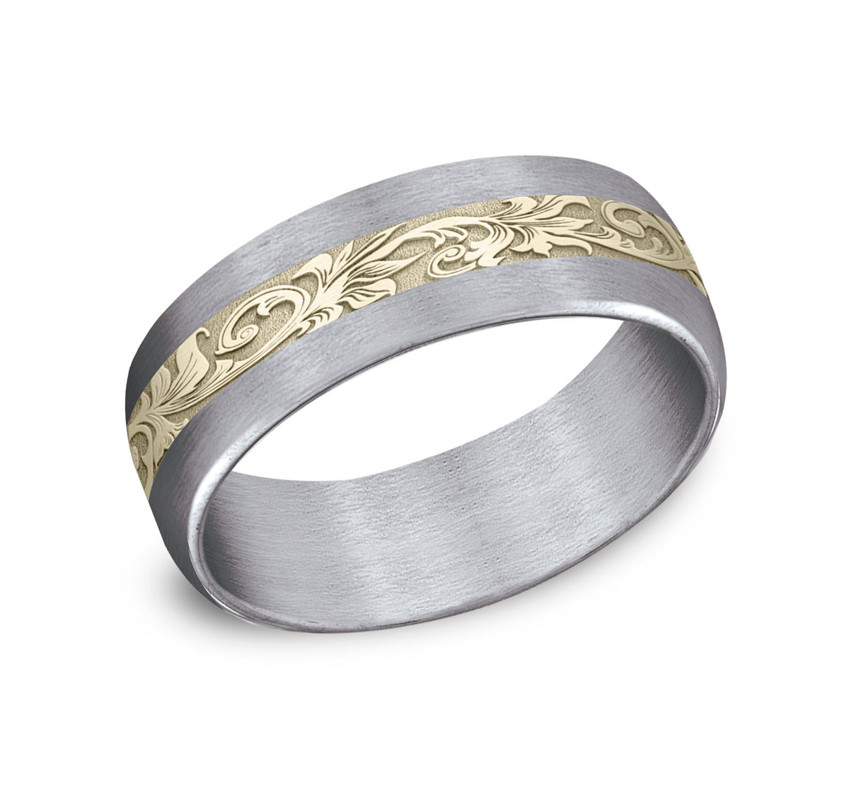 THE HEIR - Grey Tantalum / 14K Yellow Gold