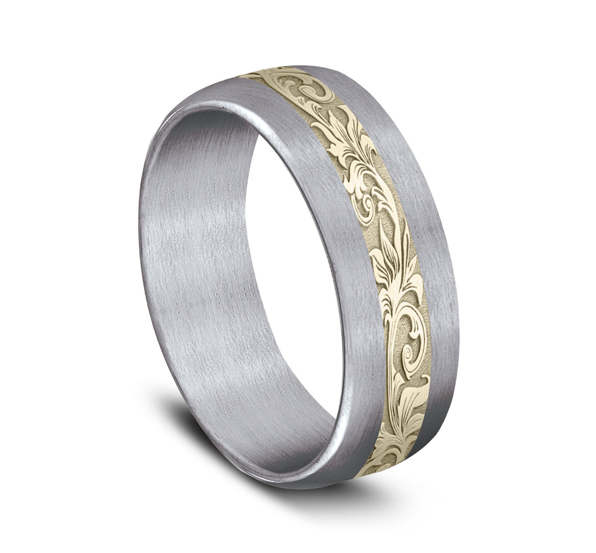 THE HEIR - Grey Tantalum / 14K Yellow Gold - image 2