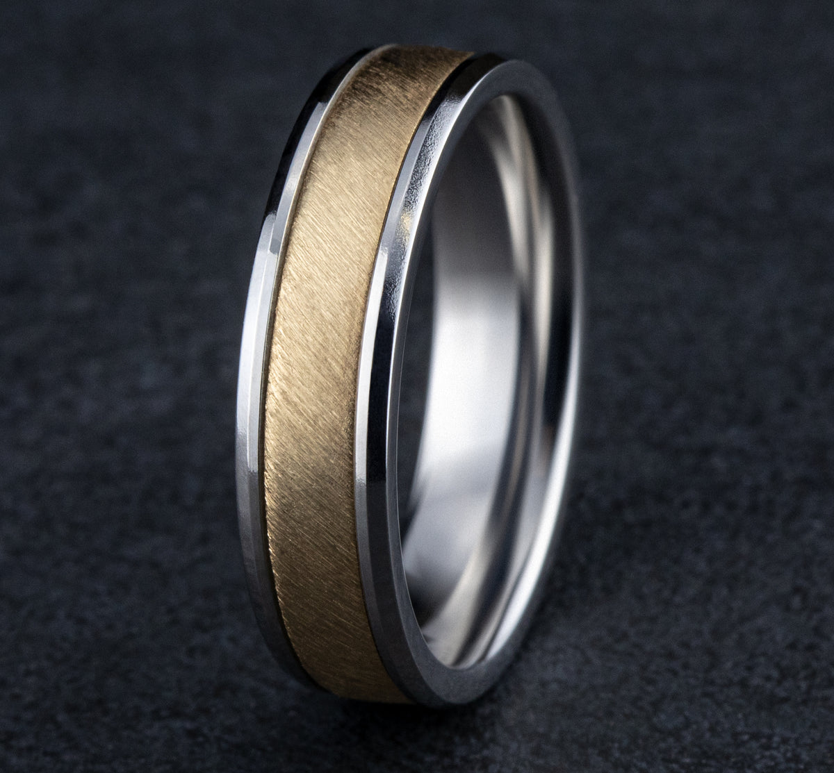 THE CAESAR - 14K White / Yellow Gold - image 4